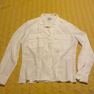 Vintage authentic Christian Dior blouse size 10